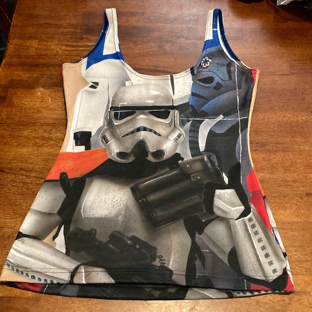BlackMilk Star Wars Stormtrooper tank top